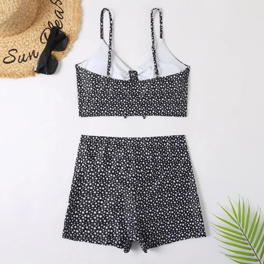 Bushii | Bloemrijke Bikini Dames Kleurrijk Design En Comfortabele Pasvorm