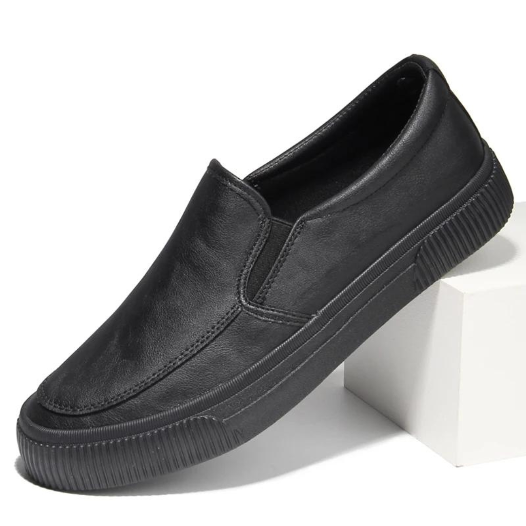 Bushii | Heren Schoenen Slip-On Leer Casual