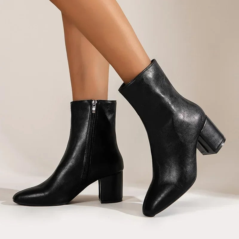 Bushii | Enkellaarsjes Dames met Hak
