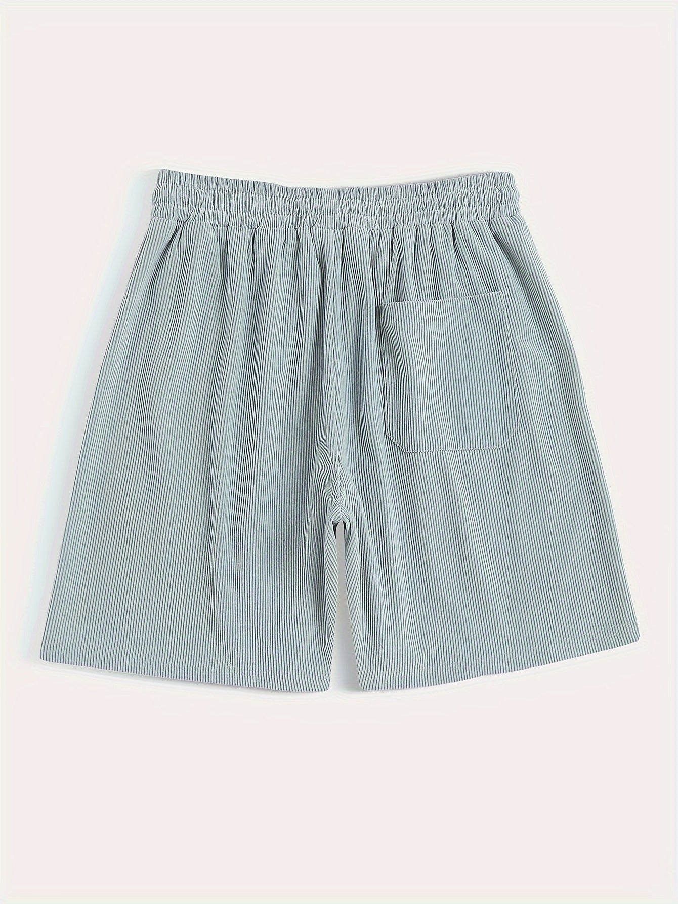 Bushii | Luxe Effen Zomerset Heren – Set met Overhemd & Shorts