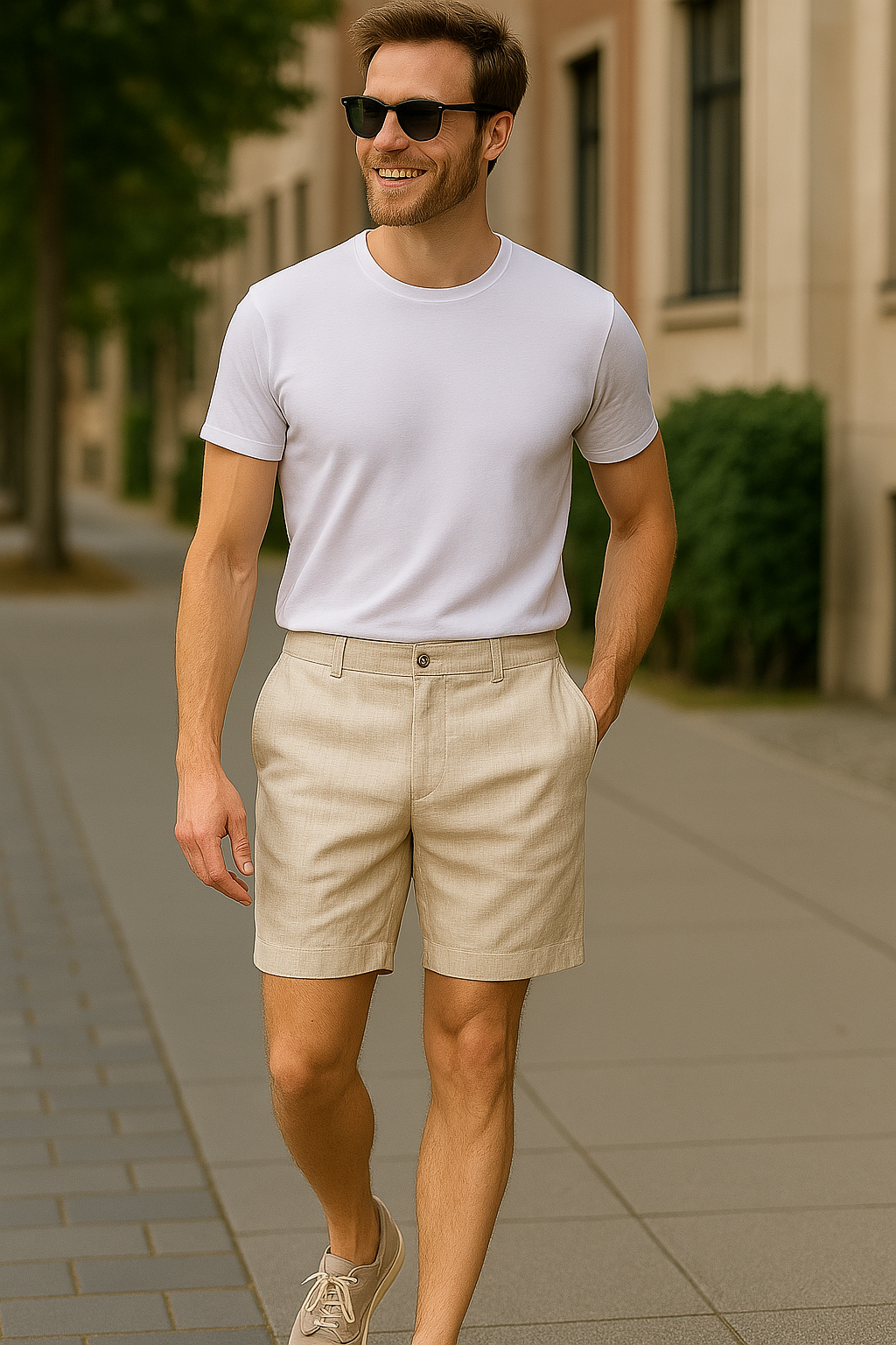 Bushii | Linnen Comfort Shorts