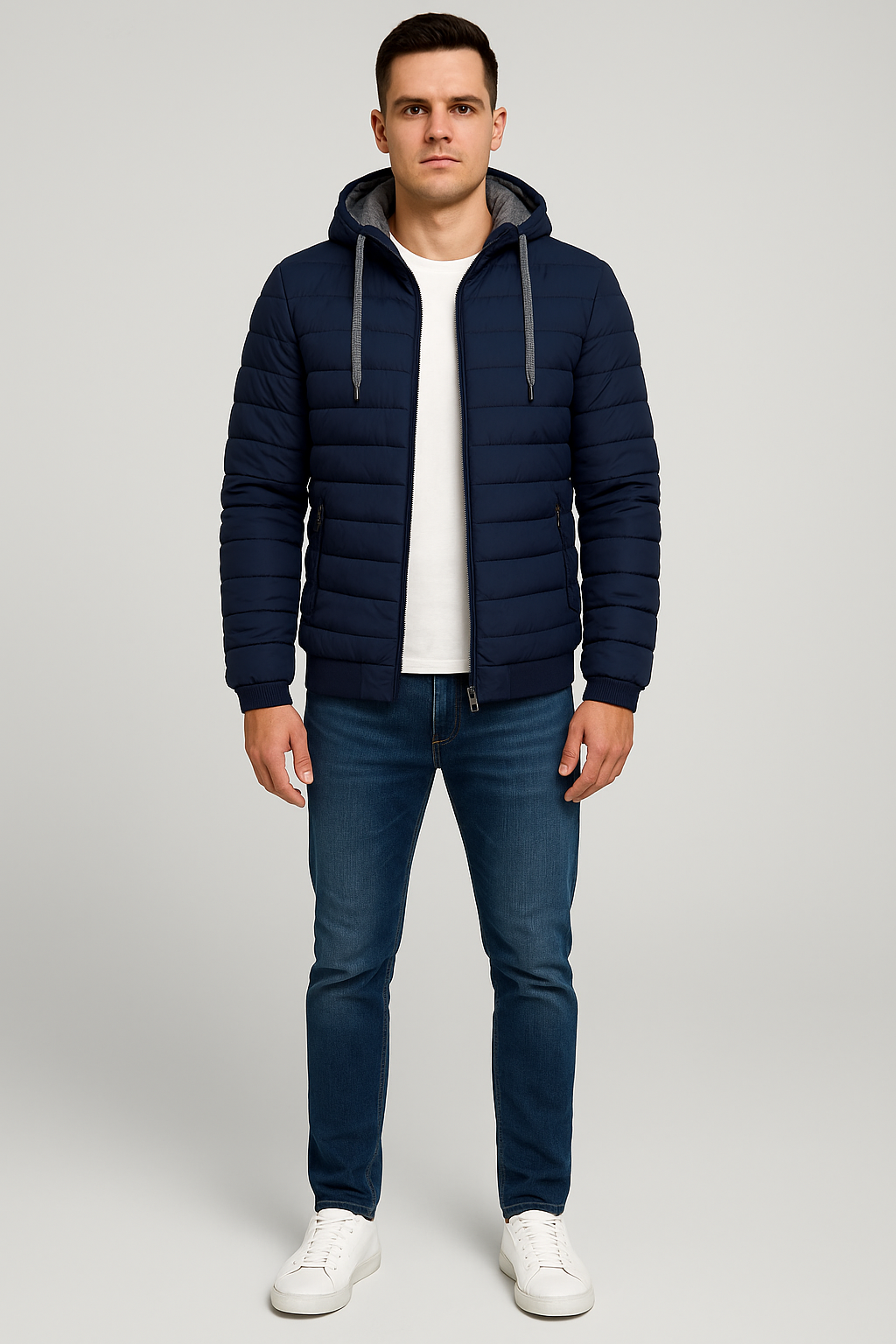 Bushii | Heren Zomerjas met Capuchon
