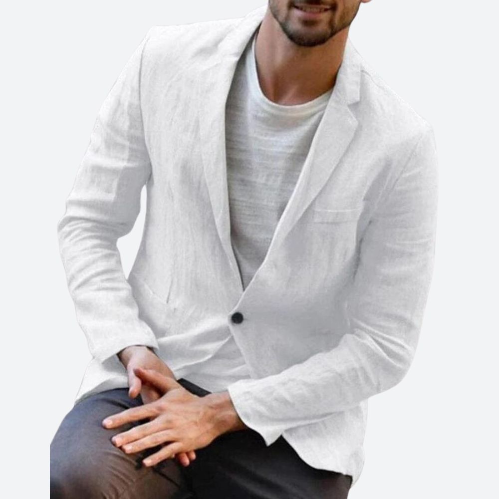 Bushii | Zomerse Linnen Blazer Heren