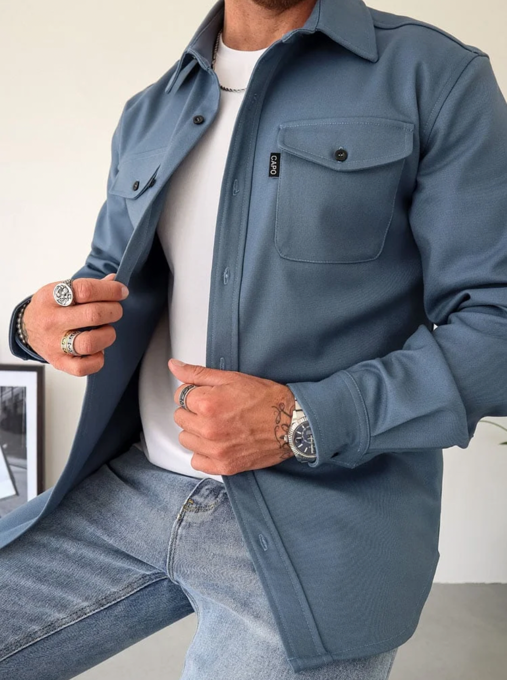 Bushii | Modern en Stijlvol Herenoverhemd