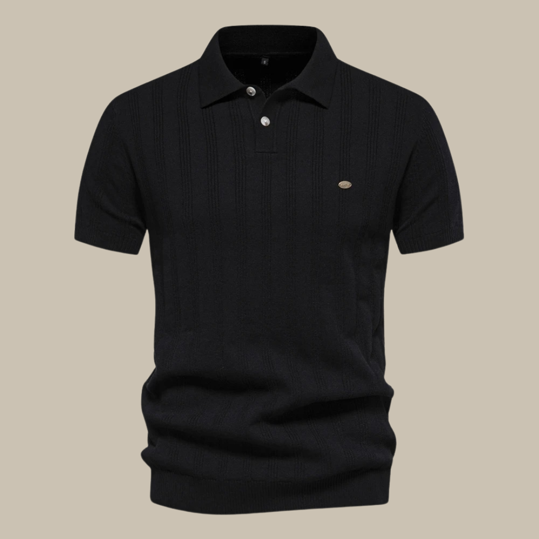 Bushii | Poloshirt Heren – Luxe Ademend Zomer Polo met Kraag