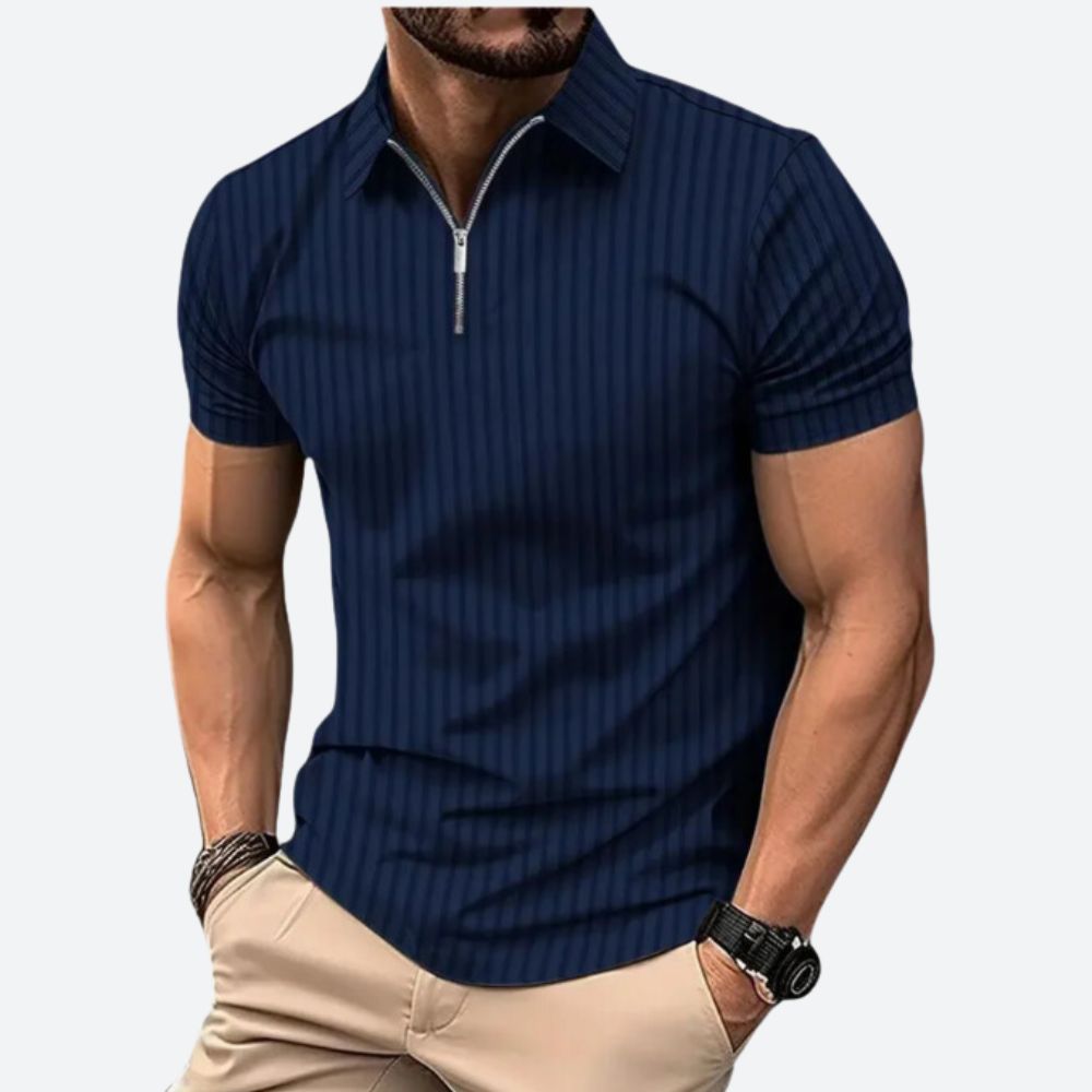 Bushii | Heren Poloshirt – Slim Fit Zomer Polo