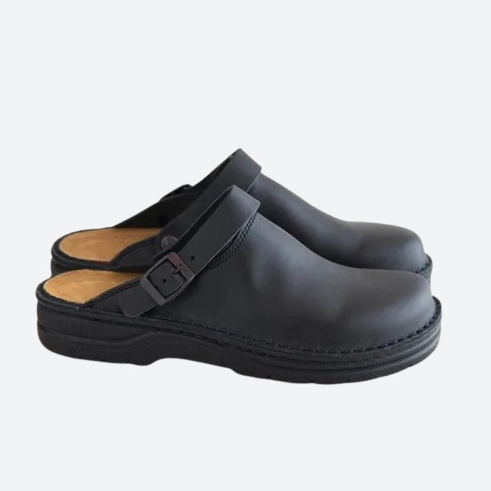 Bushii | Orthopedische Leren Sandalen voor Heren