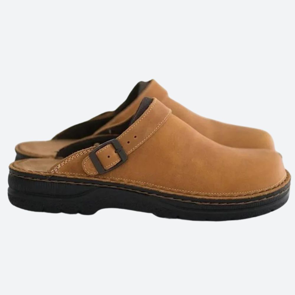 Bushii | Orthopedische Leren Sandalen voor Heren