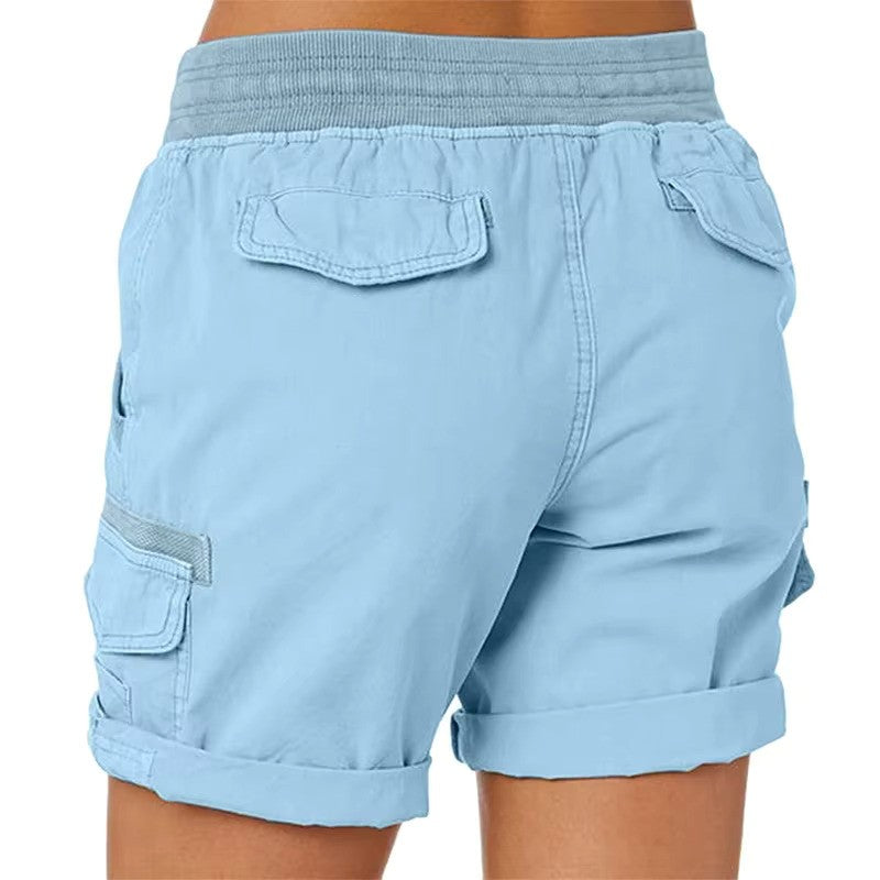 Bushii | Zomershort Dames – Lage Taille Strandshort