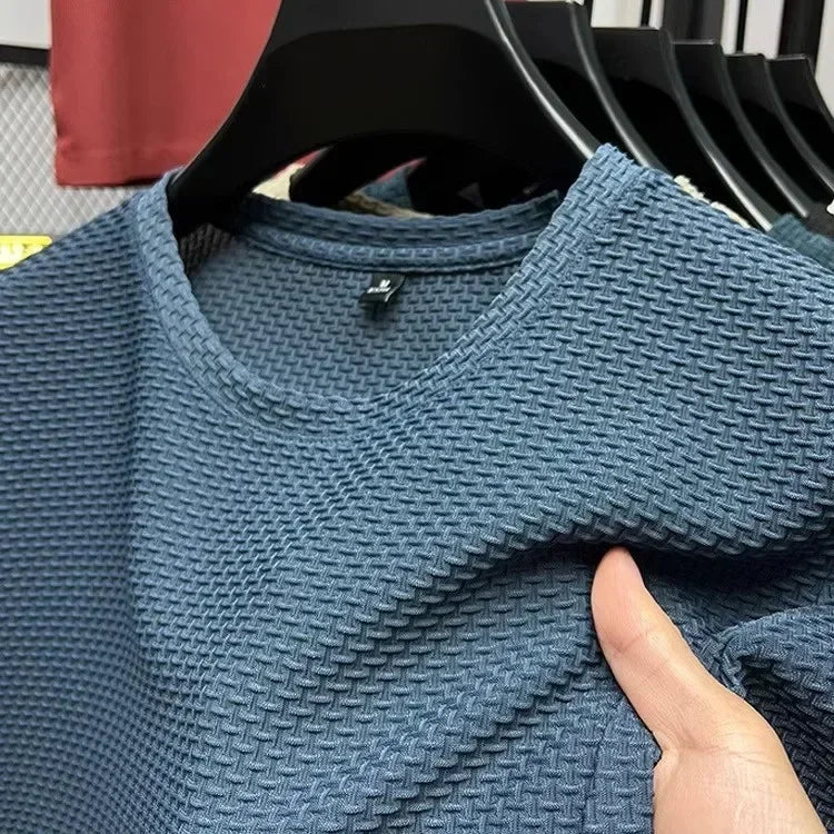 Bushii | Heren T-shirt Bamboe Mesh Ademend Lichtgewicht