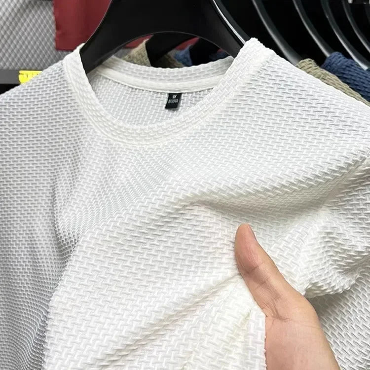 Bushii | Heren T-shirt Bamboe Mesh Ademend Lichtgewicht