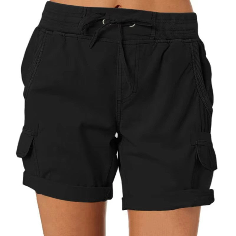 Bushii | Zomershort Dames – Lage Taille Strandshort
