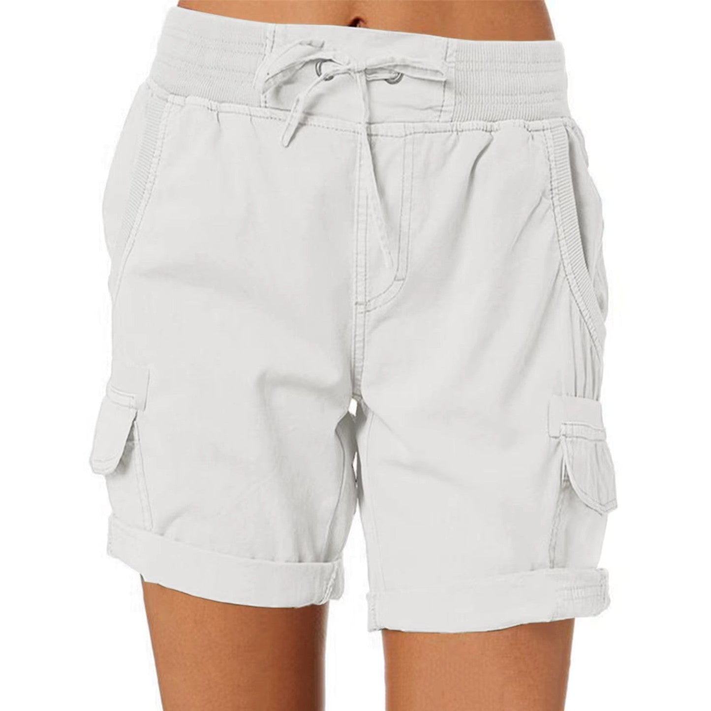 Bushii | Zomershort Dames – Lage Taille Strandshort