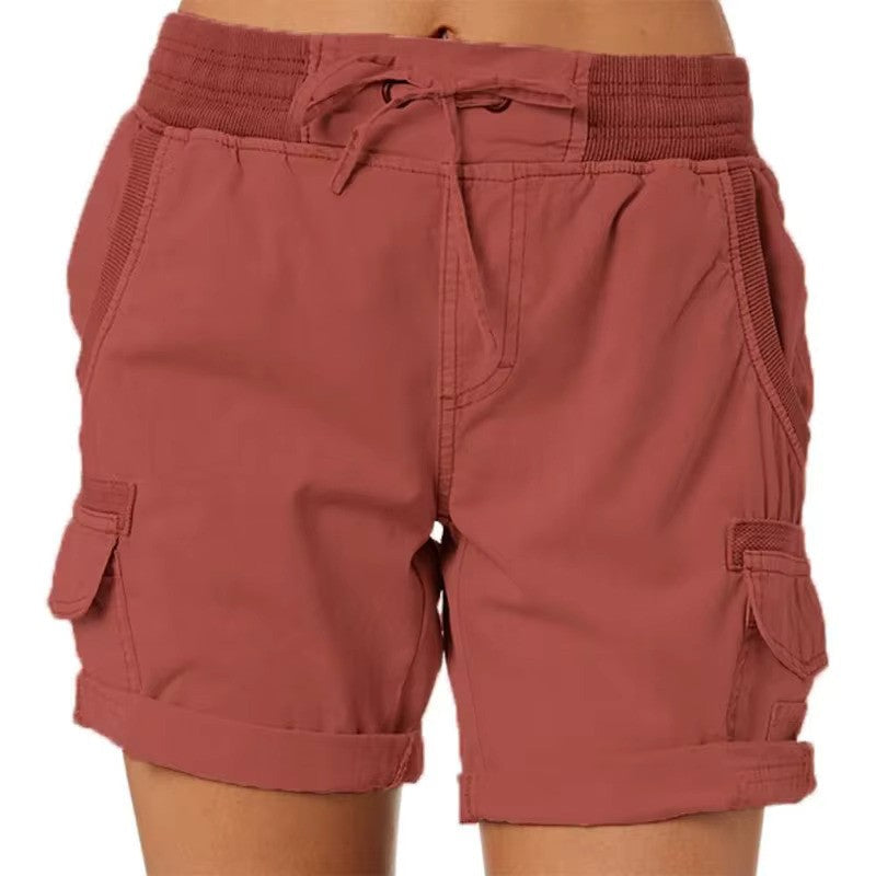 Bushii | Zomershort Dames – Lage Taille Strandshort