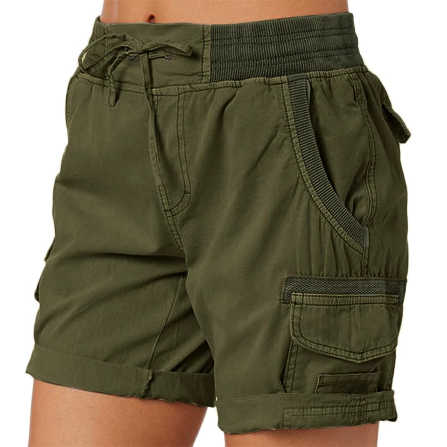 Bushii | Zomershort Dames – Lage Taille Strandshort