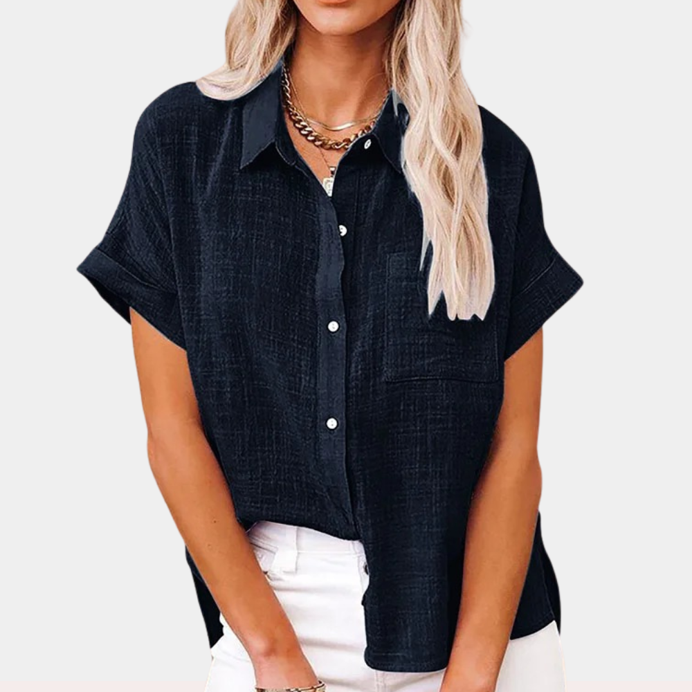 Bushii | Zomerblouse Dames – Luchtige Katoen