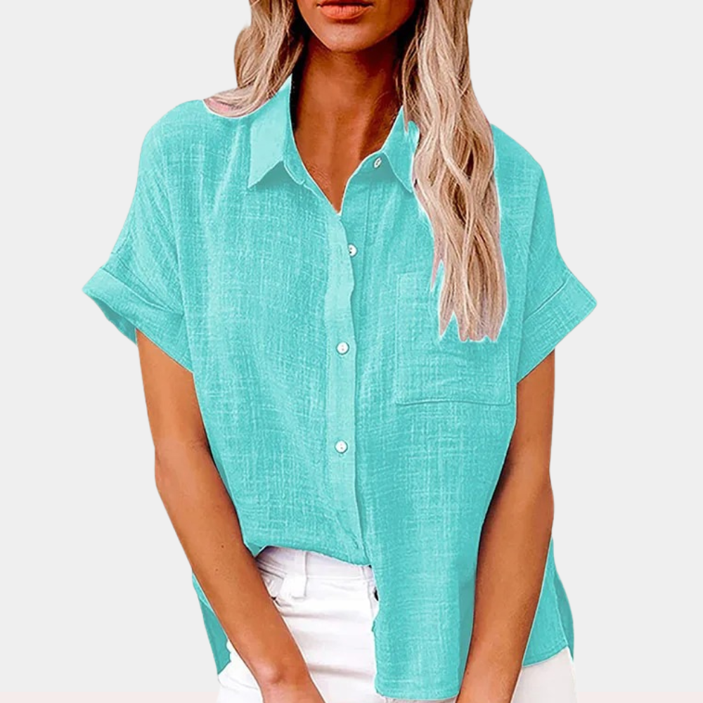 Bushii | Zomerblouse Dames – Luchtige Katoen