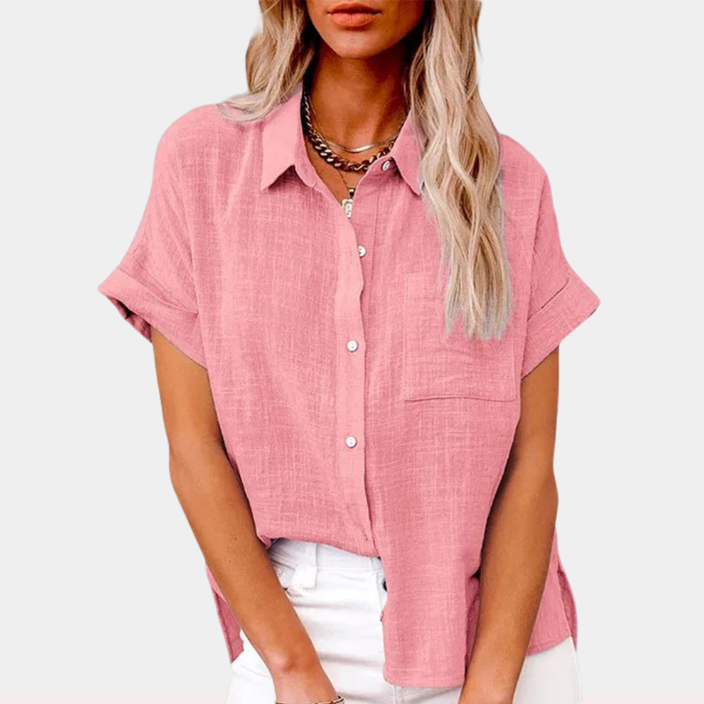 Bushii | Zomerblouse Dames – Luchtige Katoen