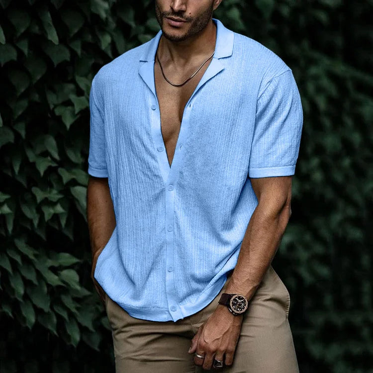 Bushii | Men's Summer Linnen Overhemd