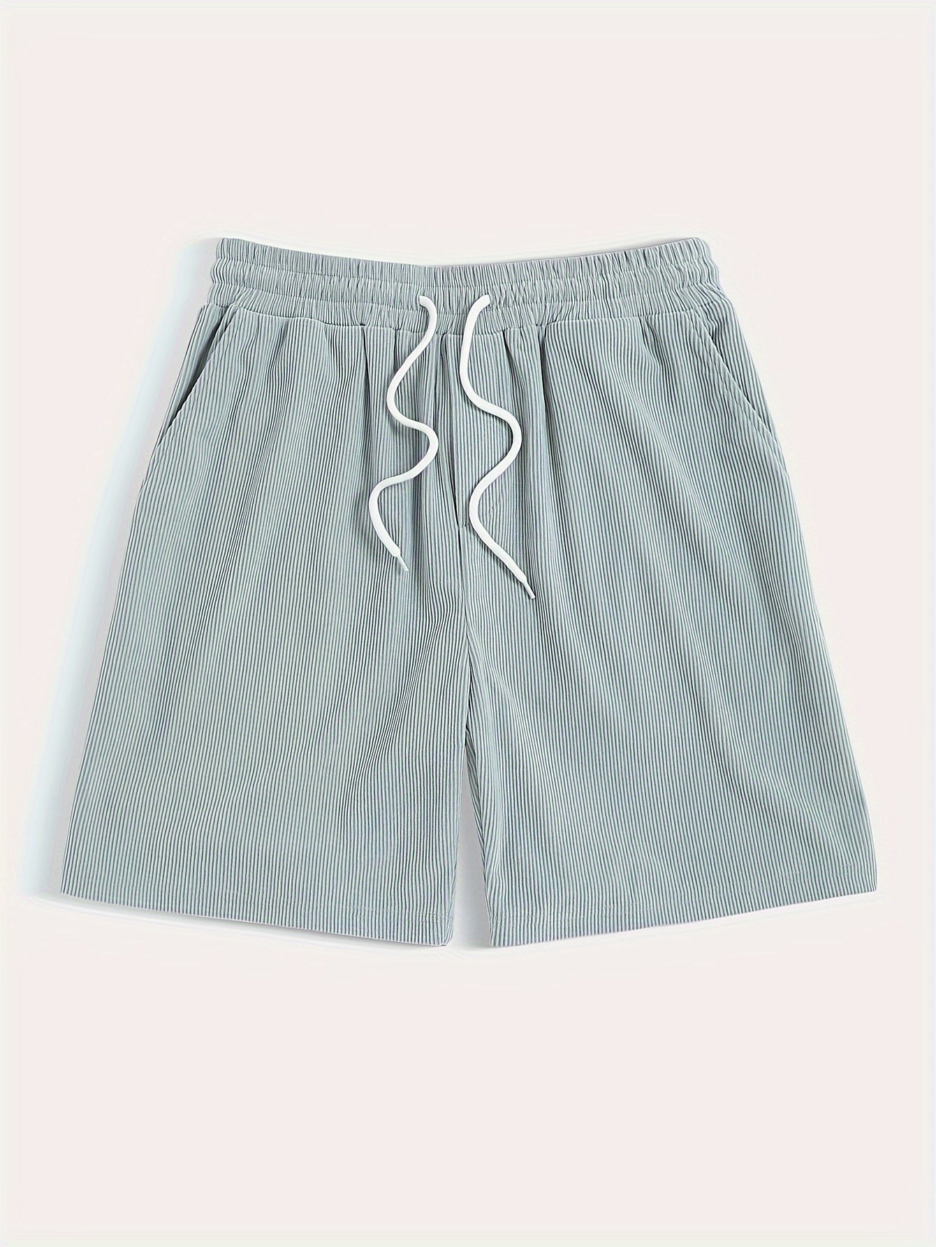 Bushii | Luxe Effen Zomerset Heren – Set met Overhemd & Shorts