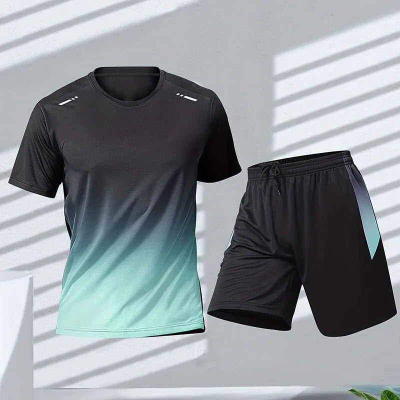 Bushii | Tweedelig Sportset Heren – Ademend & Comfortabel