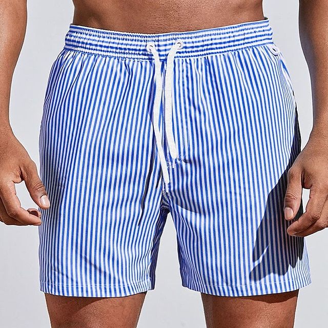 Bushii | Klassieke gestreepte boardshorts