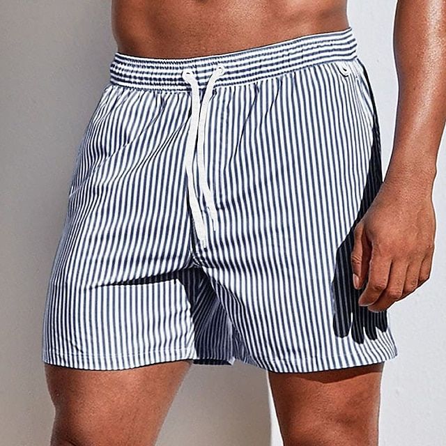 Bushii | Klassieke gestreepte boardshorts