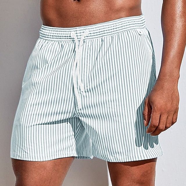 Bushii | Klassieke gestreepte boardshorts