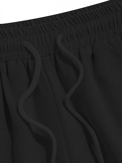 Bushii | Luxe Effen Zomerset Heren – Set met Overhemd & Shorts