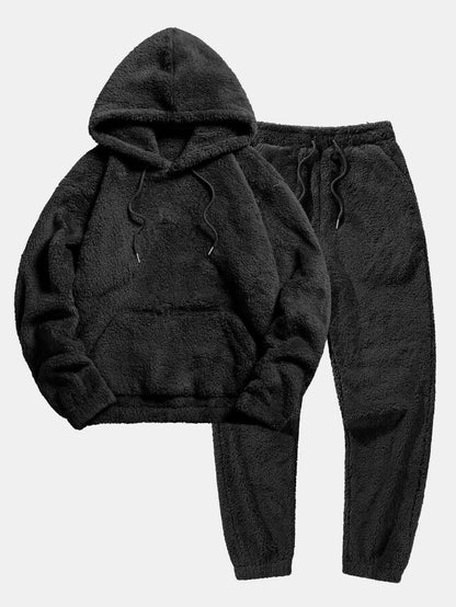 YZZE | Teddy Hoodie & Jogger Broek