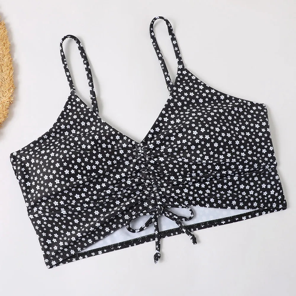 Bushii | Bloemrijke Bikini Dames Kleurrijk Design En Comfortabele Pasvorm