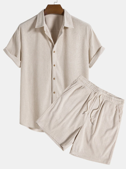 Comfortabele Luxe Zomerset voor Mannen – Stijlvol & Ademend