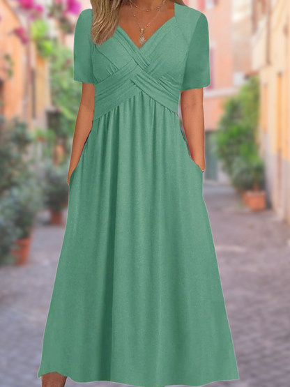 Bushii | Zomerjurk met een v-hals