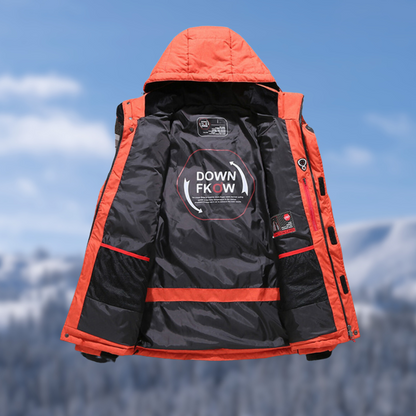 GOOSE | Premium Winterjas voor Heren met Afneembare Capuchon