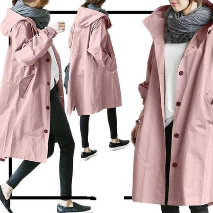 EVI | Wind- en Waterdichte Dames Trenchcoat