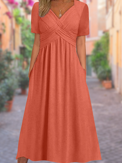 Bushii | Zomerjurk met een v-hals