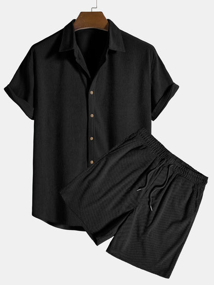 Comfortabele Luxe Zomerset voor Mannen – Stijlvol & Ademend