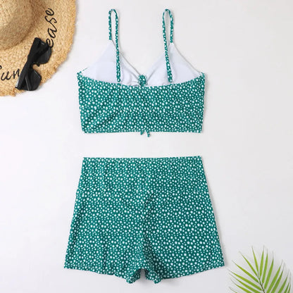 Bushii | Bloemrijke Bikini Dames Kleurrijk Design En Comfortabele Pasvorm