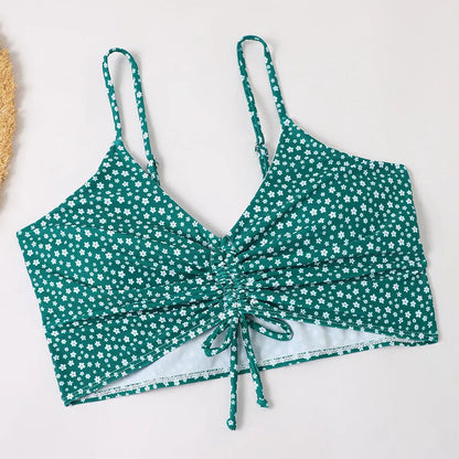 Bushii | Bloemrijke Bikini Dames Kleurrijk Design En Comfortabele Pasvorm