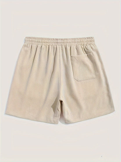 Bushii | Luxe Effen Zomerset Heren – Set met Overhemd & Shorts