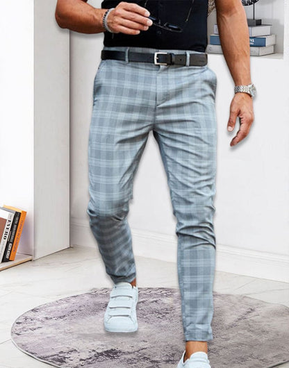 GERTE | Geruite Chino Broek voor Heren