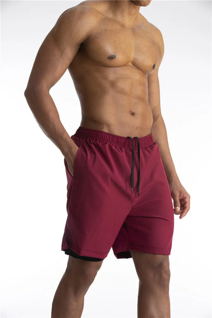 Bushii | Hardloop Shorts Heren met Liner en Telefoonzak
