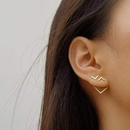 Bushii | Minimalistische Geometrische Ear Jackets