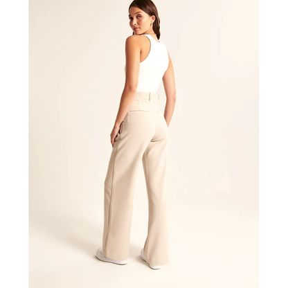 MANOUK | Elegante Hoge Taille Broek