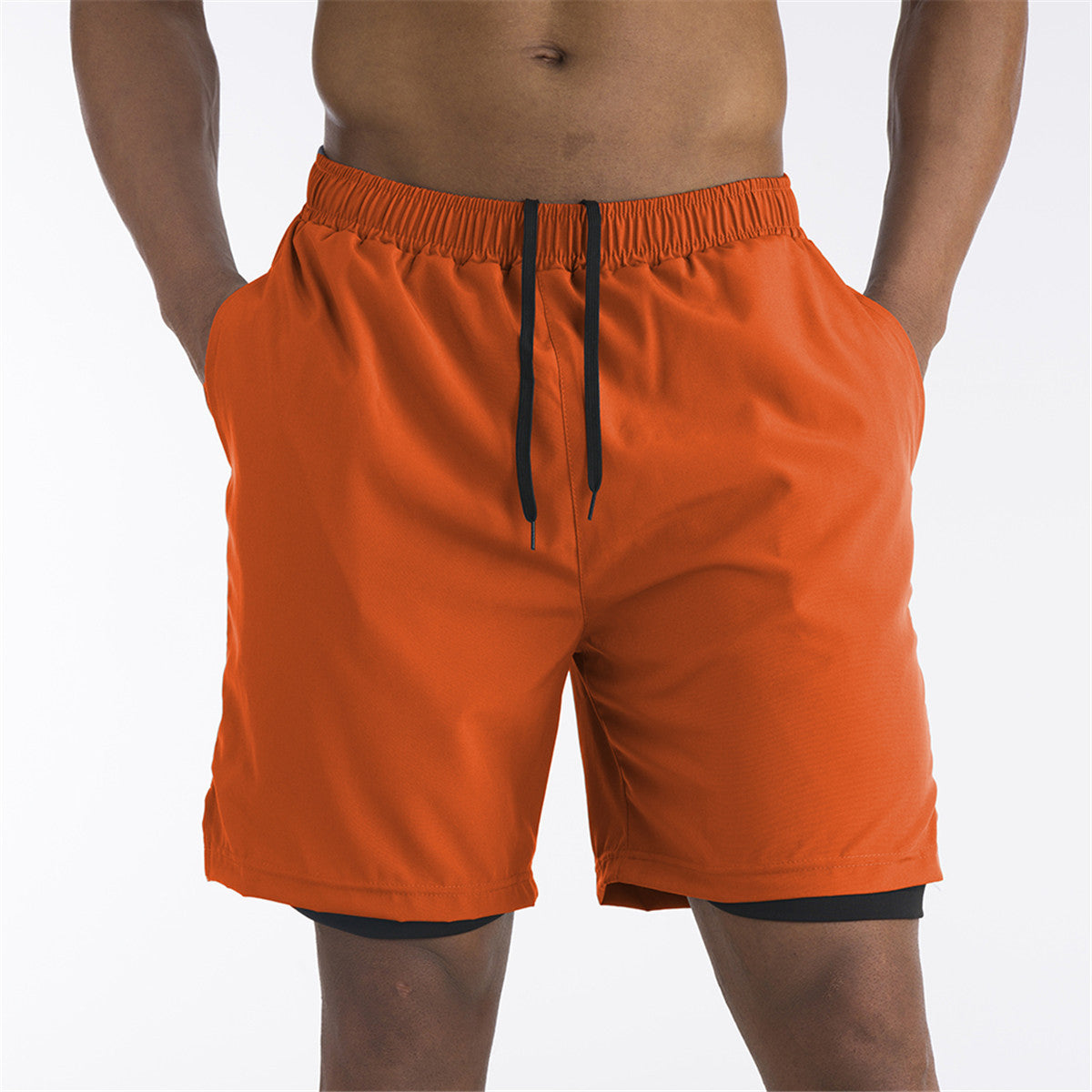 Bushii | Hardloop Shorts Heren met Liner en Telefoonzak