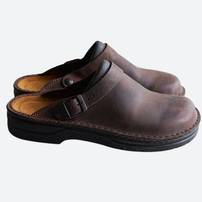 Bushii | Orthopedische Leren Sandalen voor Heren
