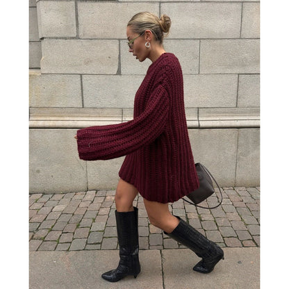FREJA | Klassieke Chique Gebreide Sweater voor Dames – Stijlvol en Warm