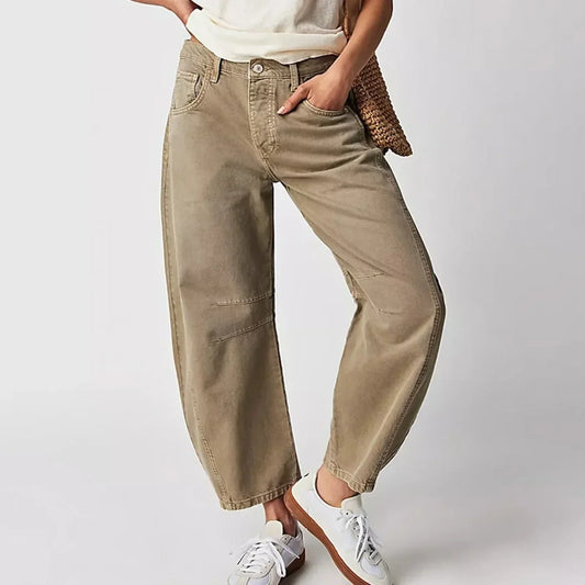 INEKE | Wide Leg Comfort Jeans – Stijl en Comfort in Één