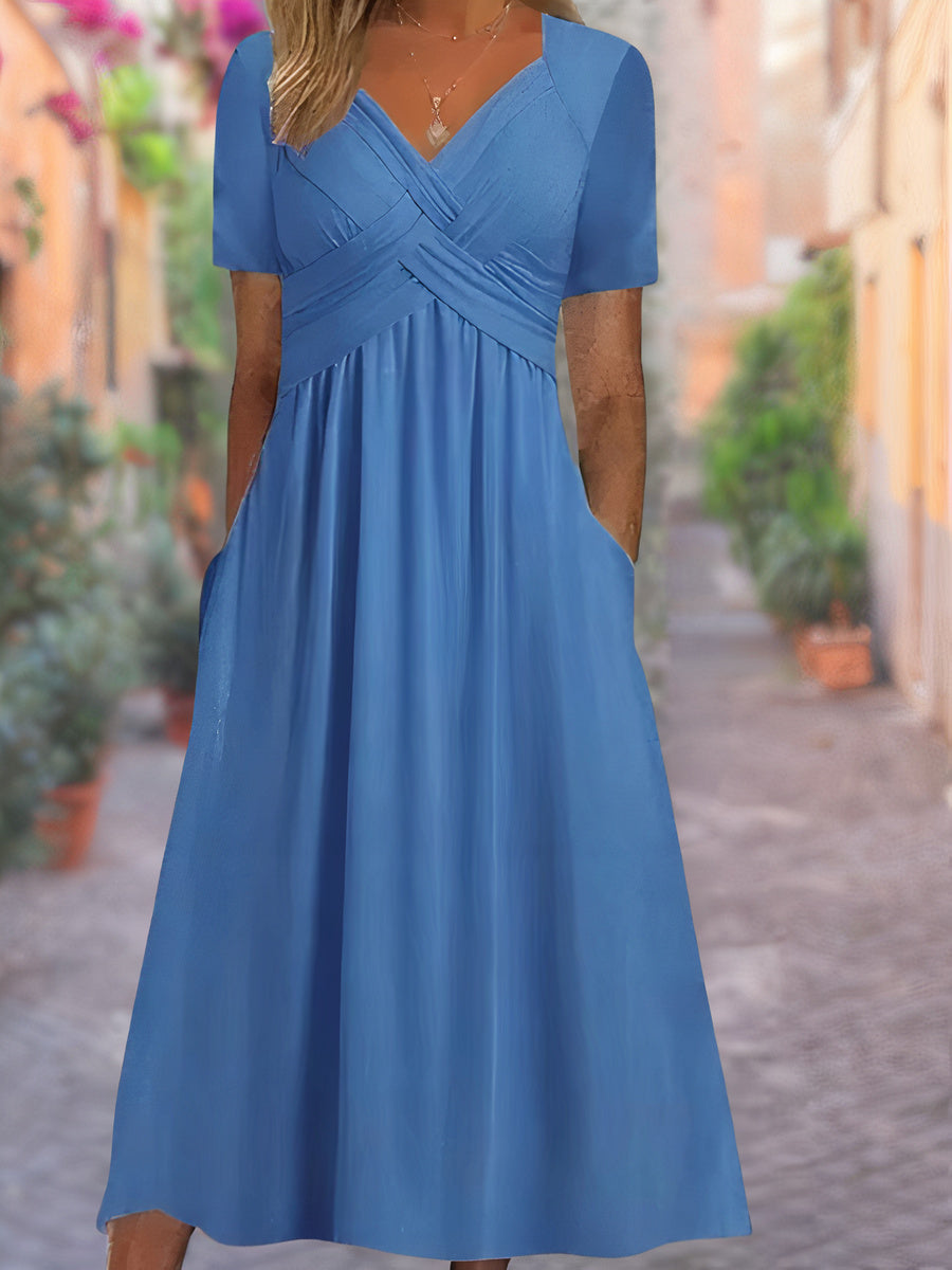 Bushii | Zomerjurk met een v-hals