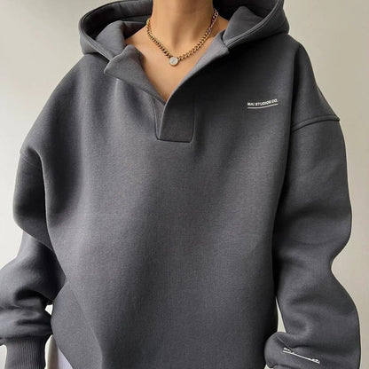 VIVY | V-Hals Hoodie – Stijlvol Comfort voor Elke Dag